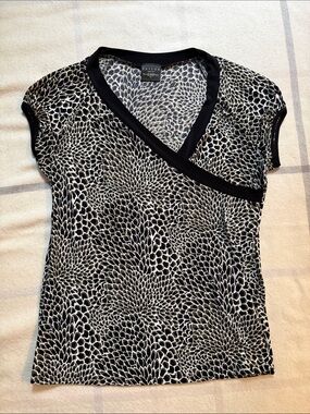 Tailor B. Moss Wrap Top Women’s Size Large